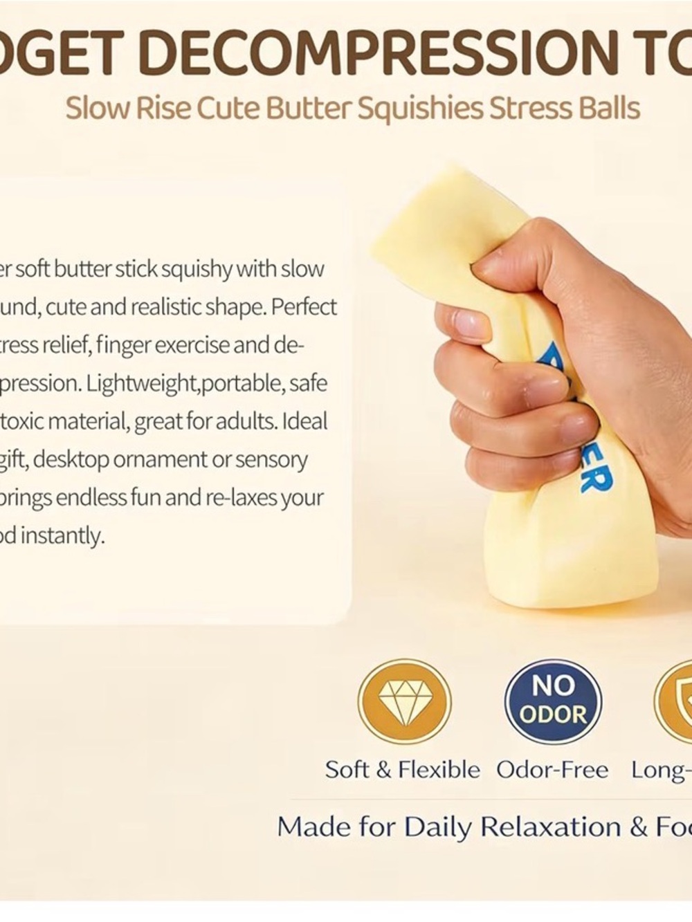 Butter 🧈 squishy - Picture 4 of 8